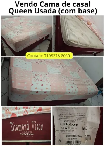 Cama de Casal (Queen com Base)