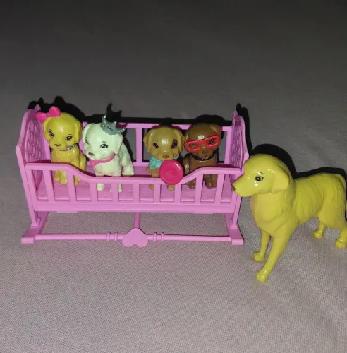 Coleção Rara Puppies Barbie- cachorrinhos