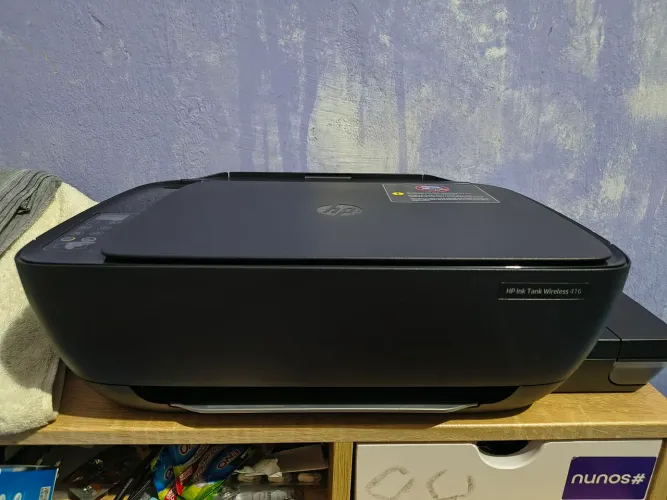 Impressora Multifuncional HP Ink Tank Wireless 416 com defeito