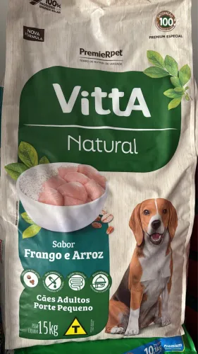 Ração Vitta Natutal Cães Adultos 15kg