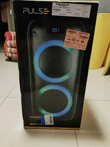 CAIXA SOM PULSEBOX SP359 1000W