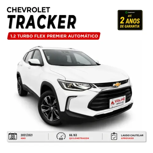 Chevrolet Tracker Premier 1.2 Turbo 12V Flex AUT 2021