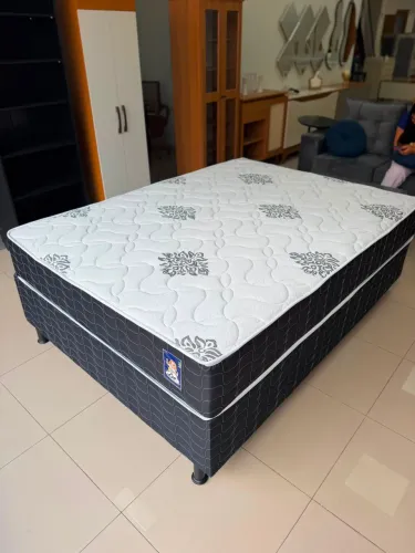 Cama casal molas ensacadas entrega rápida