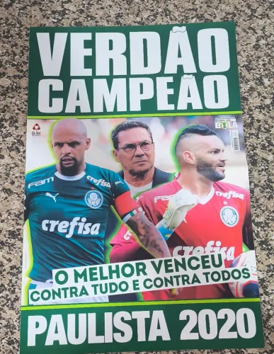 Poster Palmeiras Paulistão 2020