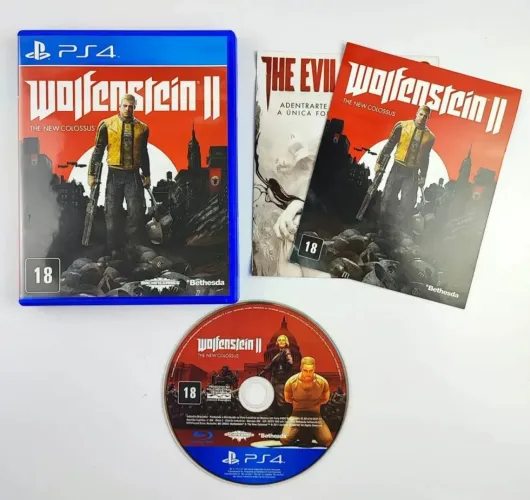 Wolfenstein II Ps4 original seminovo Playstation 4