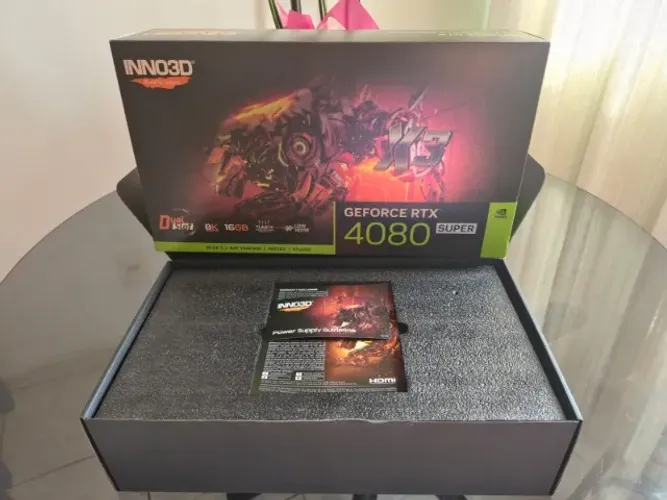 RTX 4080 SUPER - 16Gb - INNO3D - Em estado de nova - Usada pouquissimas vezes - Na Caixa