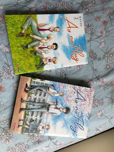 Mangá Ao no Flag Vol 1 e 2