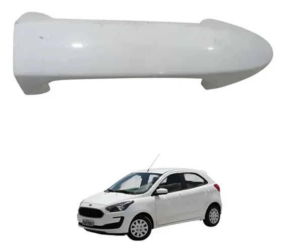 Maçaneta Externa Porta Dianteira Esquerda Ford Ka 15 A 20 Branco Dianteira