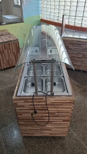 Self service linha de servir