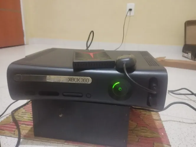 TROCO XBOX 360 FAT DESBLOQUEADO POR PC GAMER BÁSICO
