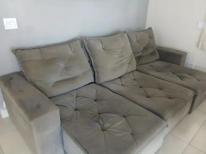 Sofá Retrátil 3 lugares