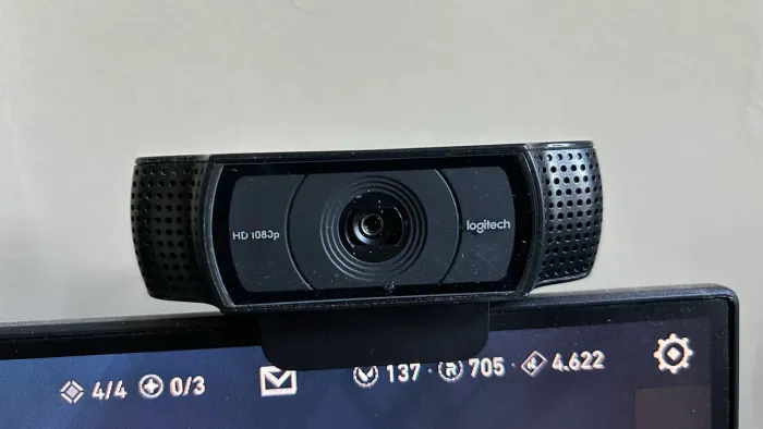 Webcam Logitech C-920 - Semi nova