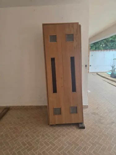 Porta madeira maciça