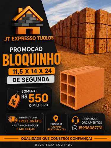 BLOQUINHO EM PROMOÇÃO