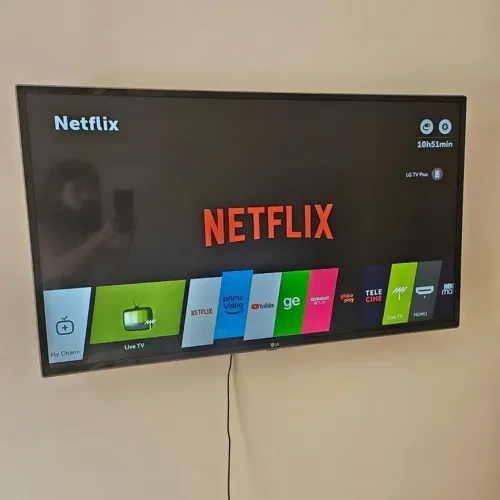 Smartv LG 49 polegadas 4k completa