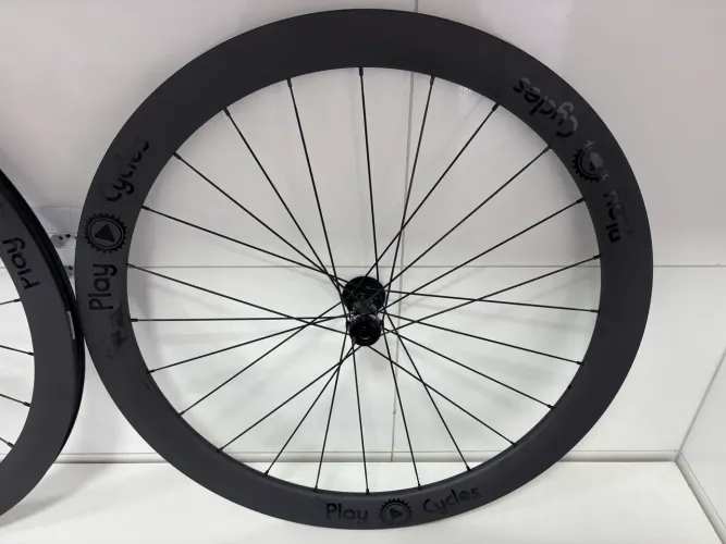 Par de rodas de carbono para Disco 50mm 