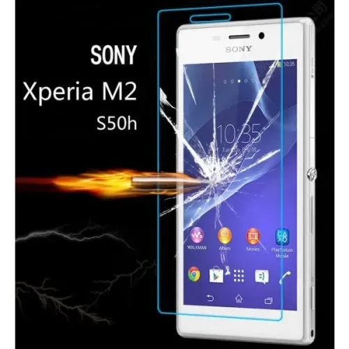 Película de Vidro Temperado para Sony Xperia M2