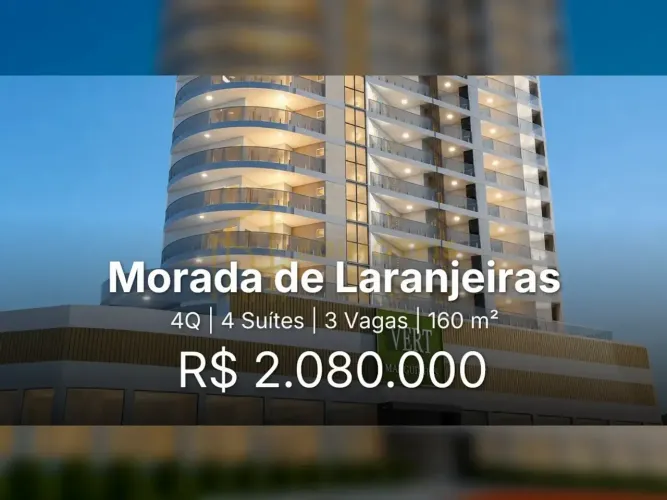 Morada de Laranjeiras: Apartamento Moderno com Tecnologia e Segurança