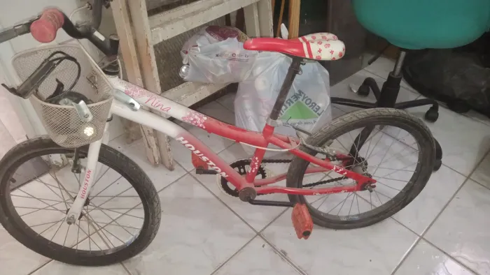 Bicicleta aro 20 houston menina