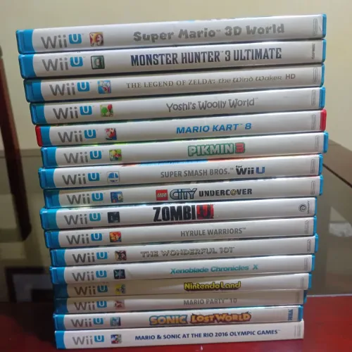 Vendo Jogos de Nintendo Wii U ( VALORES NA DESCRIÇÃO)
