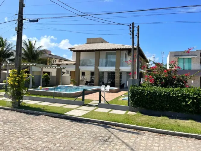 Casa com 4 suítes com Academia e Piscina à venda em Paripueira no Condomínio Águas Mansas