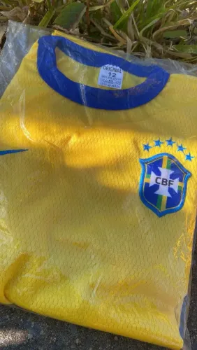 Rumo ao Hexa! Camisetas da Seleção várias cores e modelos de 1 ano ao GG