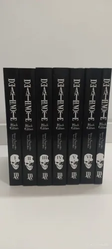 Coleção Death Note Black Edition Completa (Vol. 1 ao 6 + How to Read)