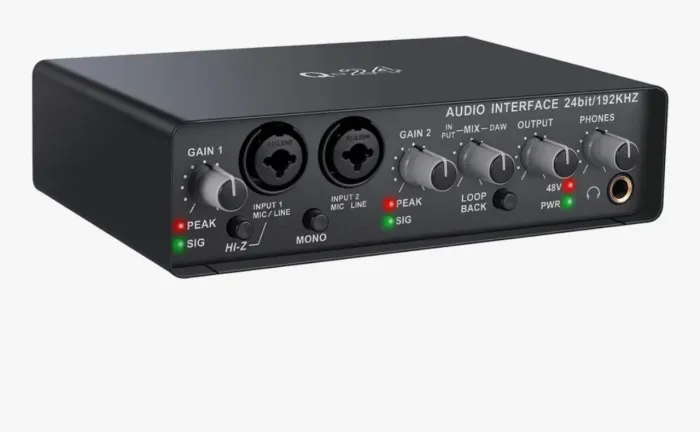 Interface de áudio