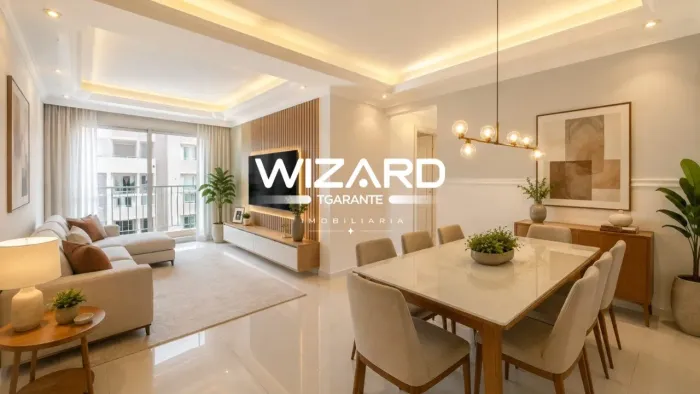 Apartamento à Venda no Socorro - 67m², 3 Dormitórios, 2 banheiros, 2 Vagas Cobertas - Cond