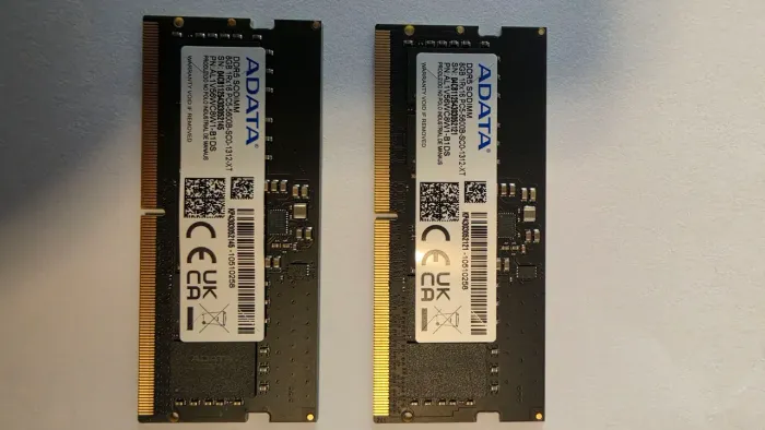 MEMÓRIAS ADATA DDR5 5600MHZ 16GB (2X8GB) P/ NOTEBOOK
