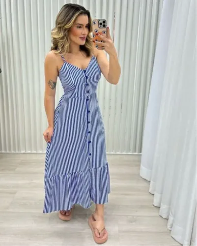 Vestido listrado !!?