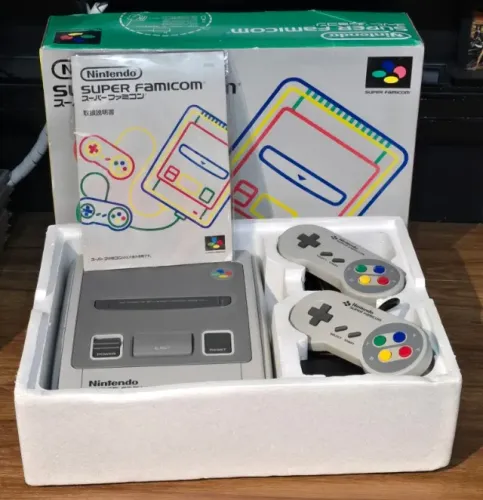 Console Super Famicom + Jogos (Reservado)