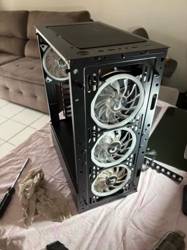 Vendo Gabinete Rise Mode Glass 06x, Mid Tower ARGB
