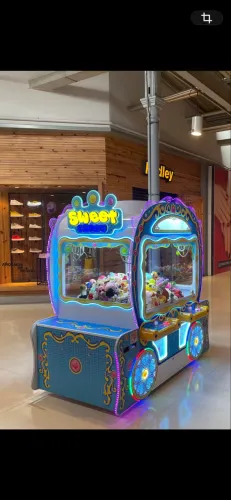Máquina Grua pelúcia sweet candy