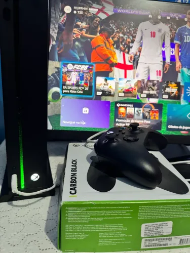 XBOX ONE X, funcionando tudo perfeitamente