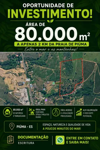 Área a venda