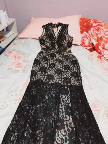 Vestido de festa de renda