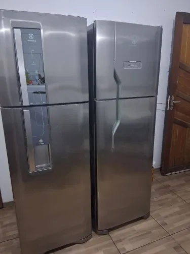 LINDA GELADEIRA INOX FROST FREE ,ENTREGO 