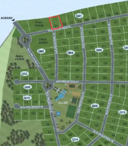 Lote/Terreno para venda possui 1033 metros quadrados em Macaia - Bom Sucesso - Minas Gerai