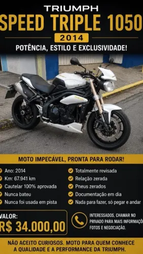 Triumph speed triple 1050i