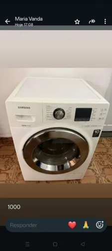Máquina lava e seca