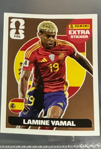 Extra Sticker Legend Lamine Yamal Bronze