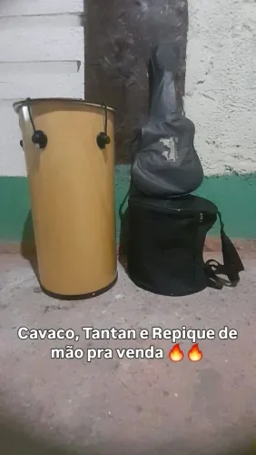 Cavaquinho, Repique de mão e Tantan