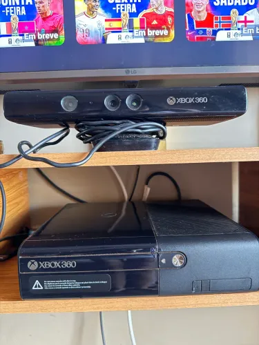 XBOX 360 KINECT COM JOGOS