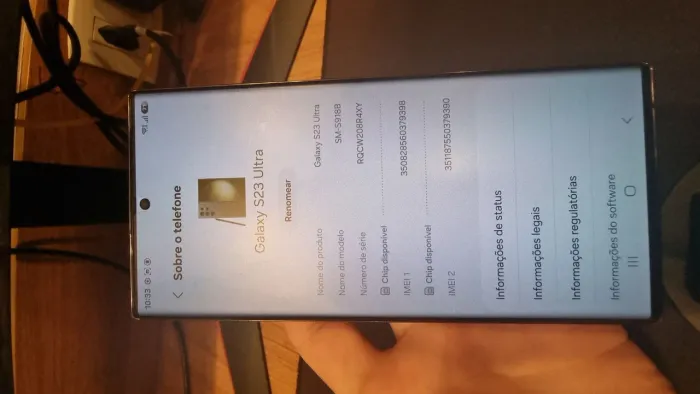Samsung Galaxy S23 Ultra 512GB Verde - Impecável