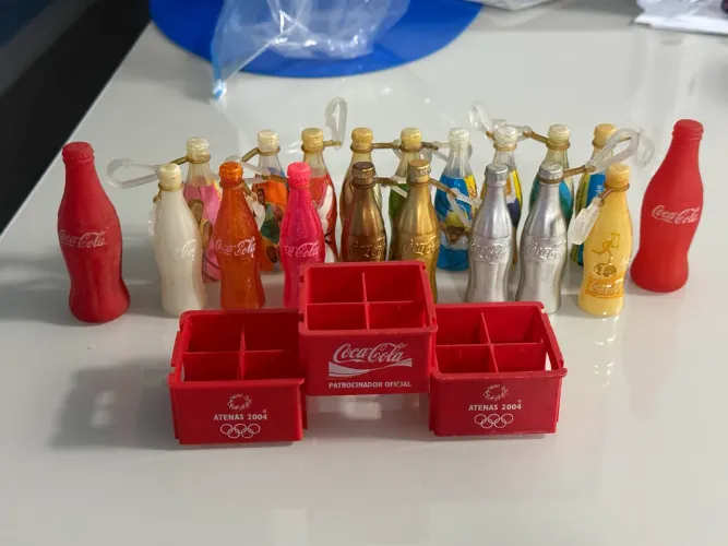 Garrafinhas Coca Cola - Olimpíadas 2004