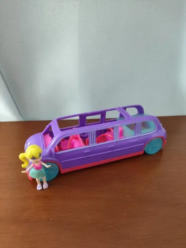 Brinquedo Polly Rocket mini limousine de festa