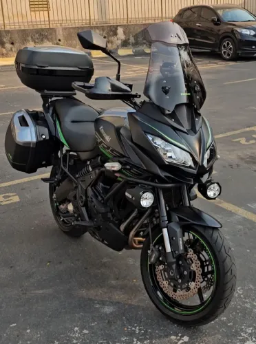 Kawasaki Versys Tourer 650 - 2020 - Impecável - Cinza/Preta - Única da Olx - 28mil km