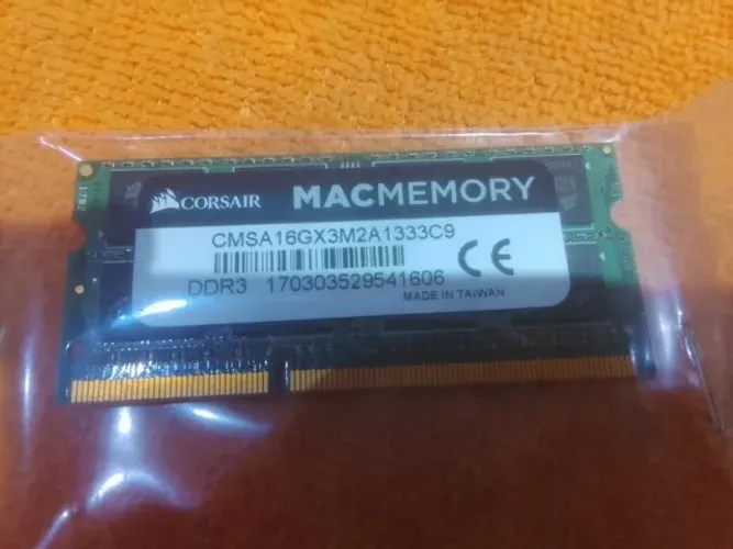 Par memória Corsair DDR3 16gigas 1333