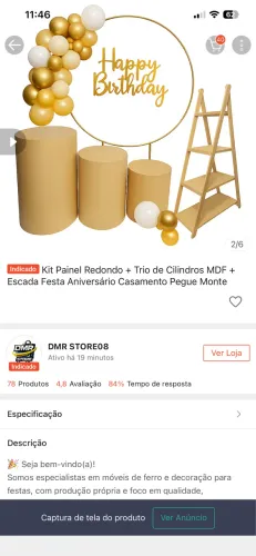 Cilindro pegue e monte